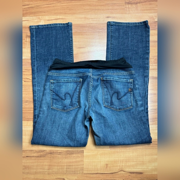 AG Adriano Goldschmied Secret Fit Belly Skinny Maternity Jeans - Size 28R - Picture 4 of 8